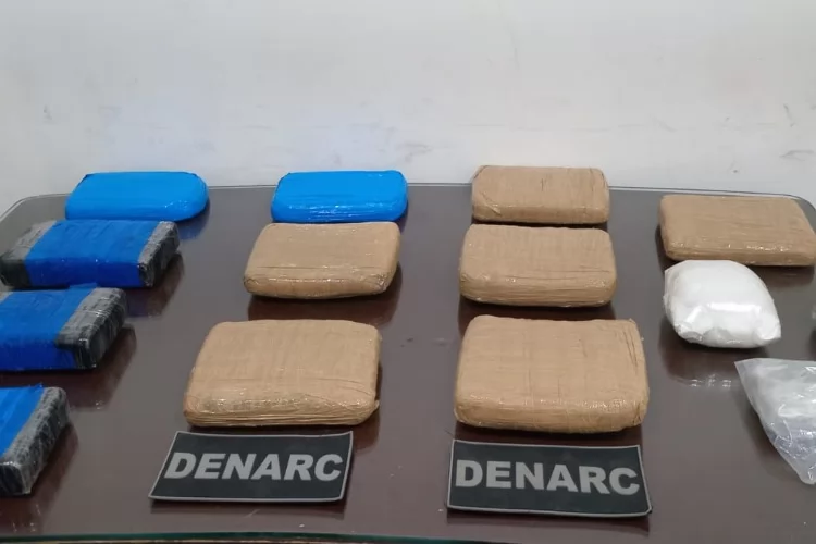 Em Santana, Polícia Civil prende duas pessoas em flagrante e apreende cerca de 12 quilos de drogas