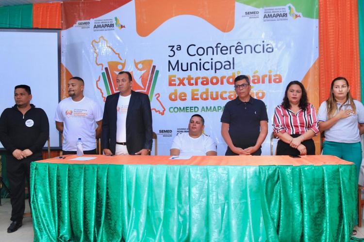 3ª Conferência Municipal Extraordinária de Educação é realizada em Pedra Branca