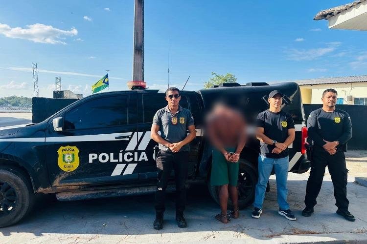 Polícia Civil prende foragido condenado por tráfico de drogas em Ferreira Gomes