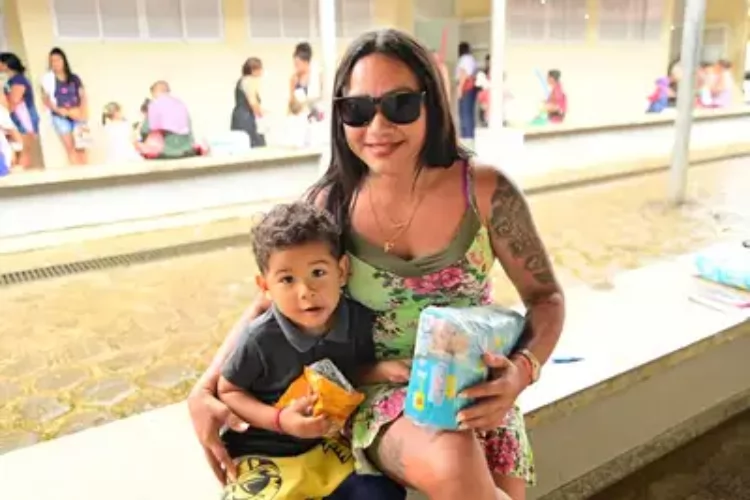 ‘Consegui resolver vários atendimentos em um só dia’, relata moradora do Conjunto Macapaba durante ação de saúde