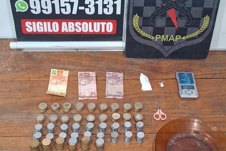 Batalhão de Força Tática prende mais um suspeito por tráfico de drogas no Muca, em Macapá