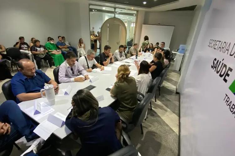 Mesa-SUS: representantes sindicais aprovam proposta de reajuste salarial da saúde proposta pelo governador Clécio Luís