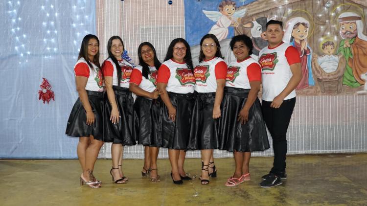 Cantata Natalina encanta público em Cutias do Araguari