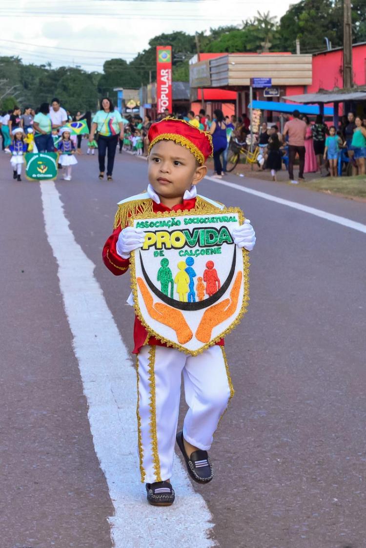 Calçoene comemora retorno do Desfile Cívico de 7 de setembro