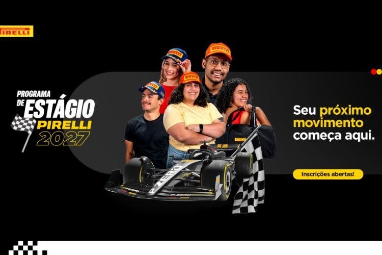 Pirelli abre inscrições para o Programa de Estágio 2027