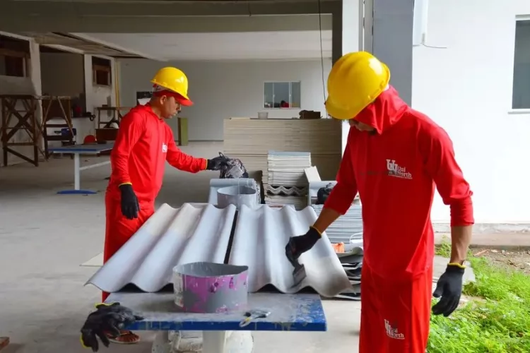 Governo do Amapá avança com substituição de cobertura e renovação da Escola Azevedo Costa