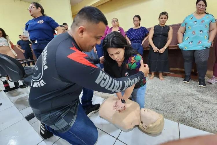 Governo do Amapá orienta população sobre como agir diante de uma parada cardiorrespiratória