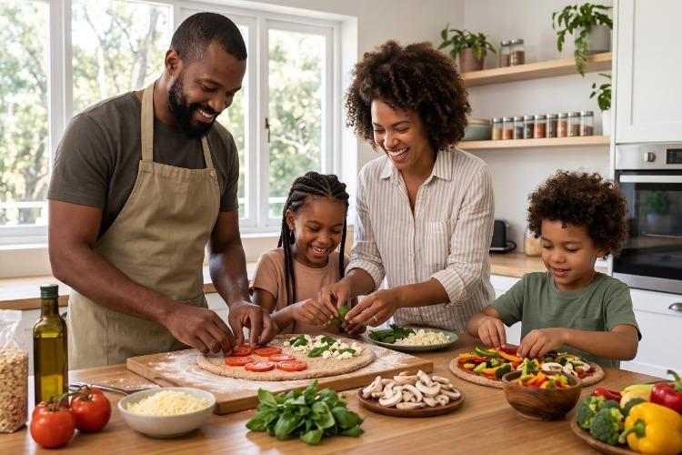 Dia da Pizza: o pretexto perfeito para reunir a família na cozinha