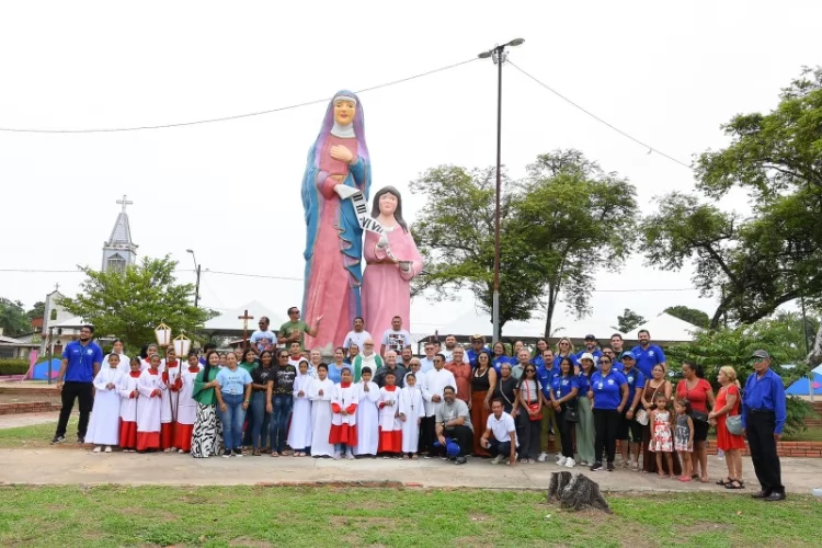 Benção solene e apresentação teatral marcam comemoração de criação do povoado da Ilha de Santana