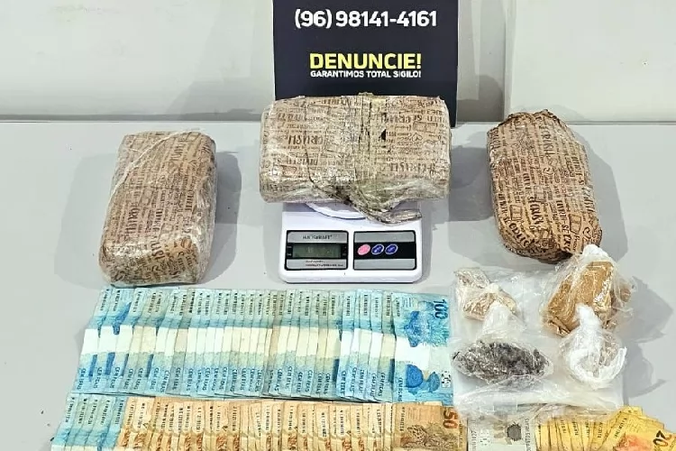 Em Macapá, Polícia Civil prende dois homens em flagrante por tráfico de drogas