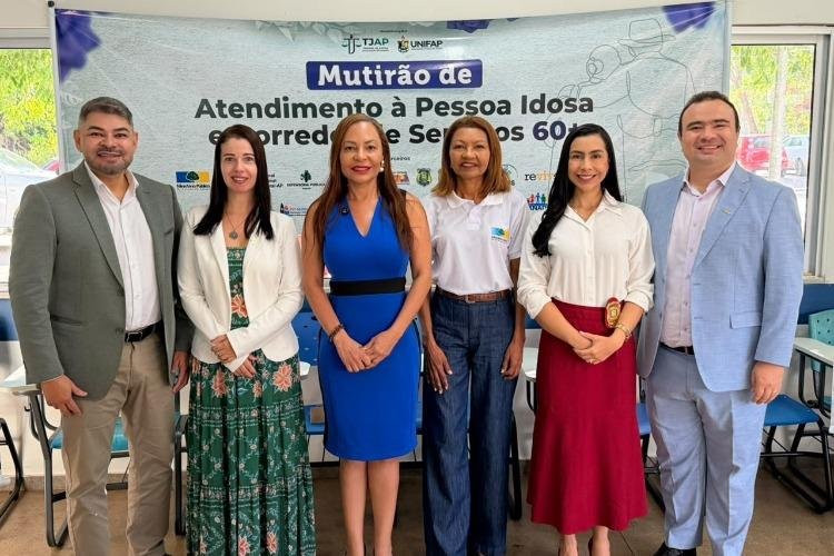 Polícia Civil participou do mutirão de atendimento à pessoa idosa organizado pelo TJAP e Unifap
