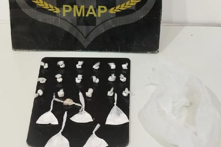 Força Tática prende homem por tráfico de drogas no Congós, em Macapá