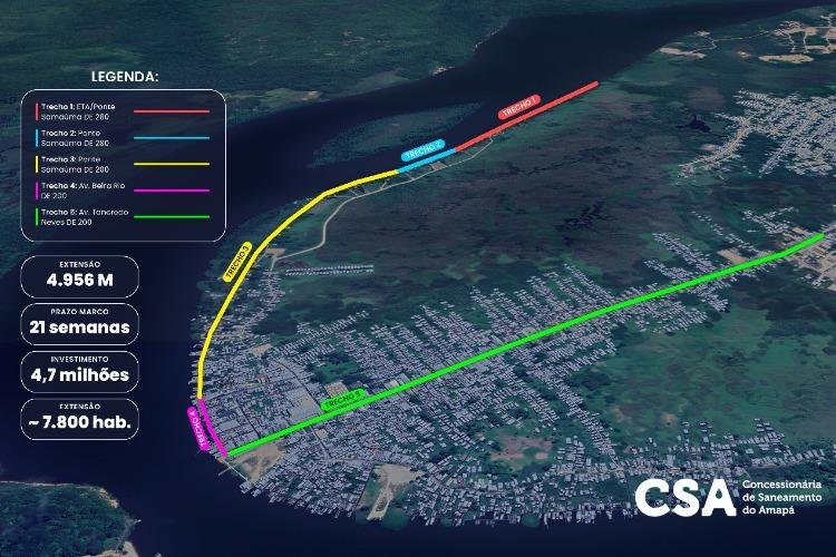 CSA apresenta plano de obras da nova adutora que vai levar água para mais de 7 mil moradores de Laranjal do Jari