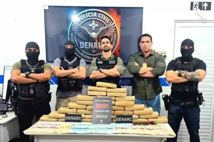 Amapá Mais Seguro: Segurança Pública impede distribuição de 33 kg de drogas e revela tática de facções no estado 