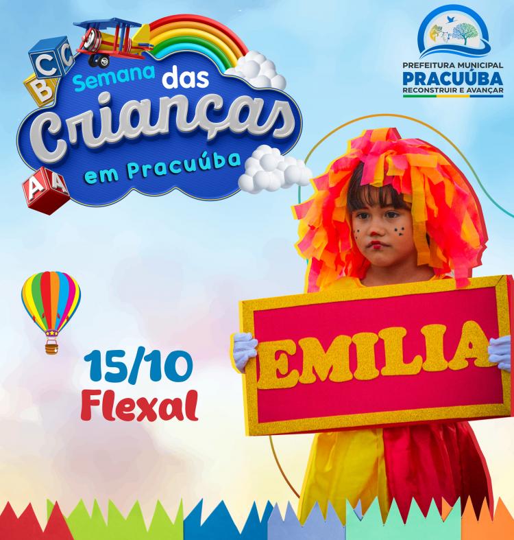 Semana especial para as crianças em Pracuúba: Diversão e alegria garantidas!