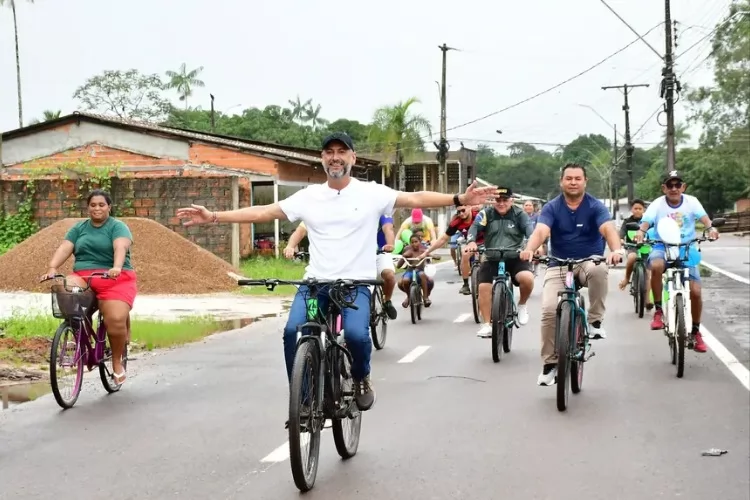 Prometeu e cumpriu: Calçoene recebe 5,4 km de asfalto, nova e escola e pacote histórico de investimentos