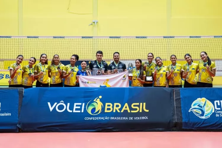 Seleção feminina do Amapá conquista vice-campeonato brasileiro sub-18