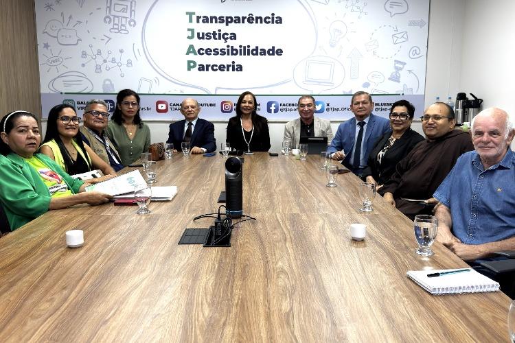 TJAP divulga 2º Mutirão de Audiências Concentradas de Medidas Protetivas de Pessoas Idosas e III Semana Nacional dos Juizados Especiais em coletiva de imprensa​