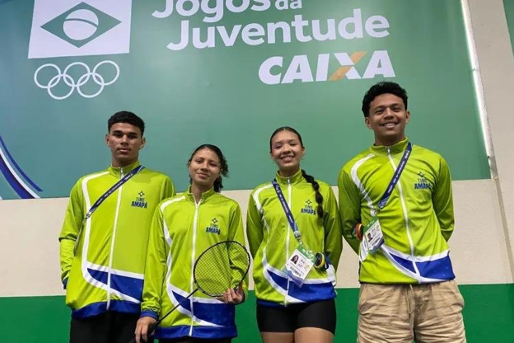 Do Vitória do Jari ao pódio: Camila Silva e Kurt Cobain são destaques do Time Amapá no badminton