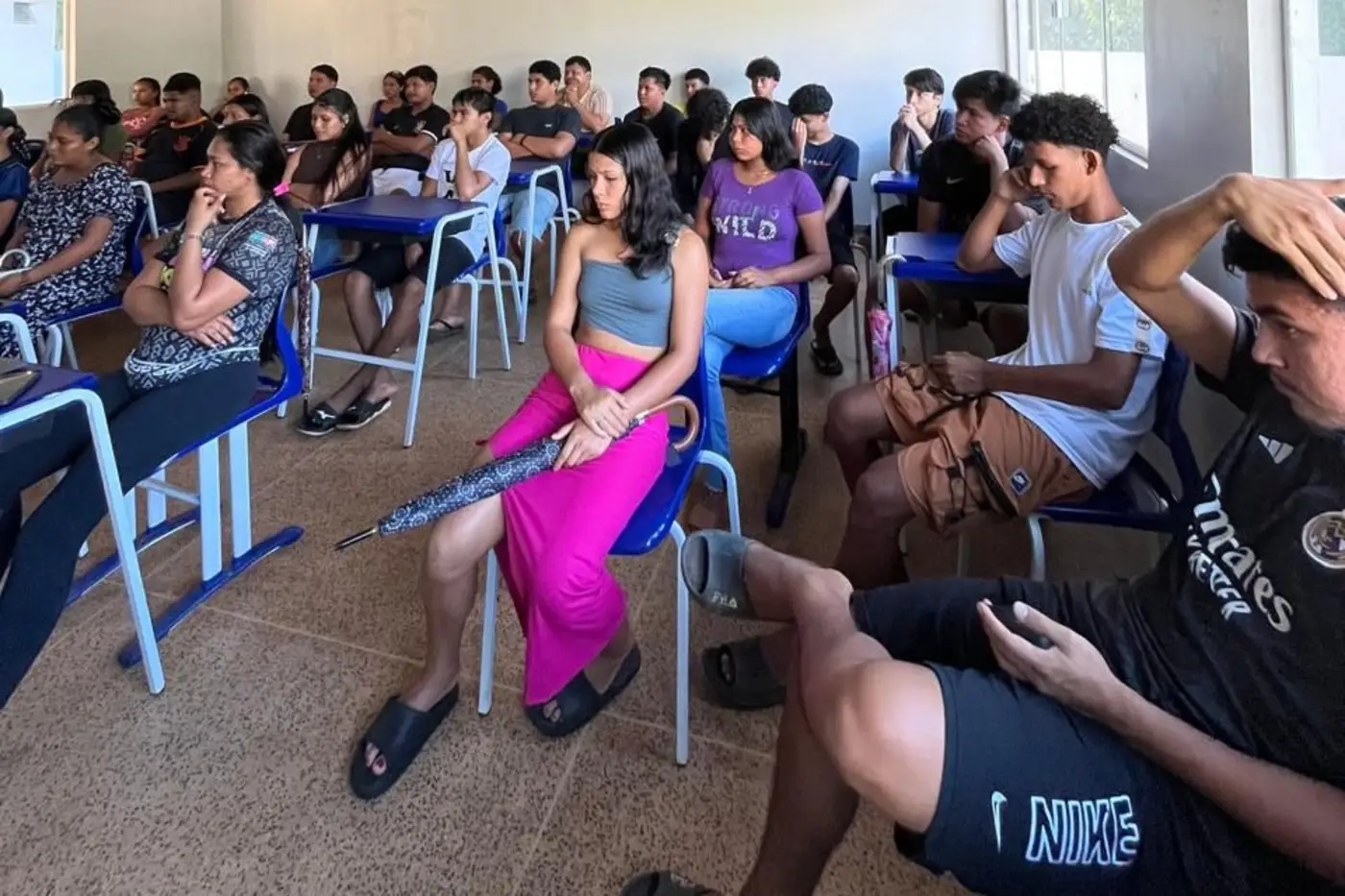Governo do Estado leva aula inaugural do Novo Amapá Jovem para Oiapoque e Calçoene