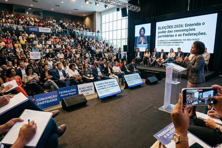 Eleições 2026: Entenda o poder das convenções partidárias e o que muda na definição do seu voto