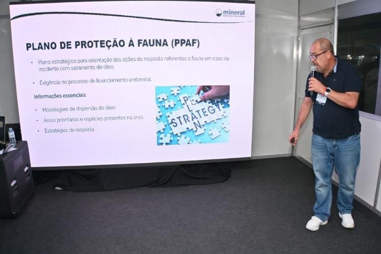 Expofeira 2026 apresenta protocolos para proteção da fauna em emergências com petróleo
