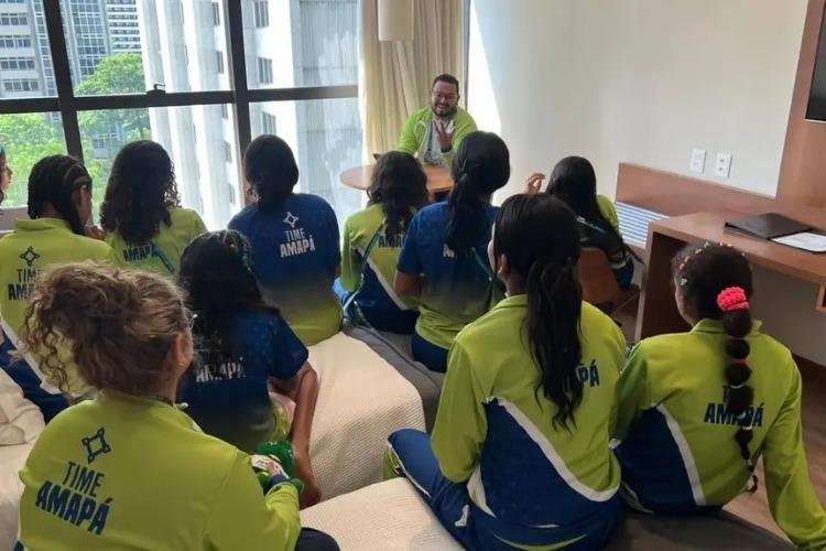 Além das competições, Governo do Estado mantém equipe multidisciplinar para acompanhar estudantes-atletas do Amapá nos JEBs