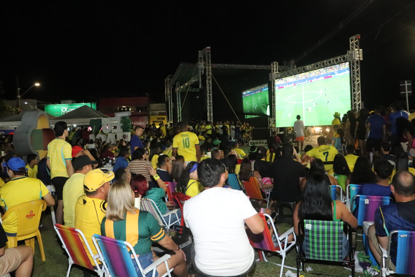 Prefeitura de Macapá promove mais uma edição do Macapá na Torcida durante jogo entre Brasil e Haiti