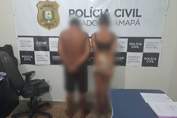 Em Oiapoque, Polícia Civil prende casal em flagrante por tráfico de drogas