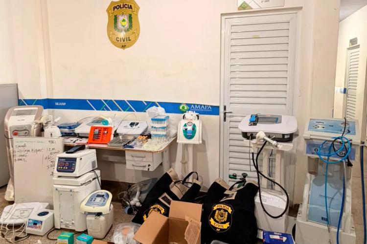 Polícia Civil prende mulher suspeita de exercer ilegalmente a medicina em clínica de estética em Santana
