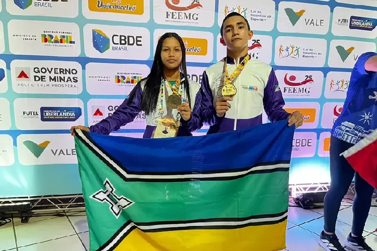 Time Amapá brilha no wrestling e conquista mais medalhas nos Jogos Escolares Brasileiros 2025