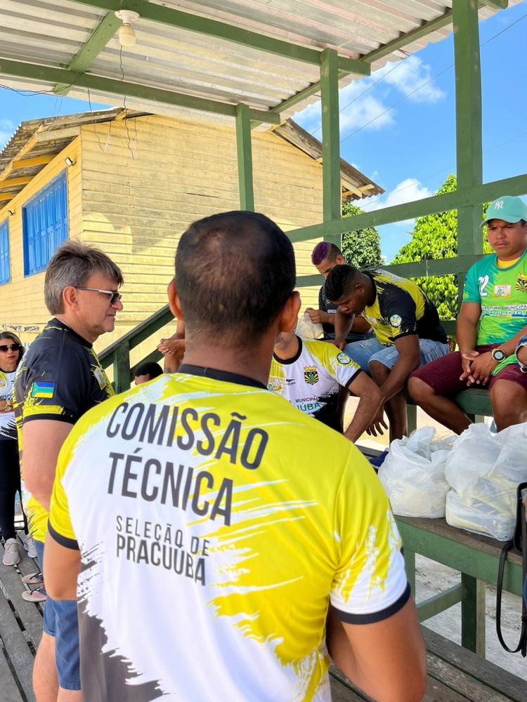 Prefeitura de Pracuúba investe no esporte local