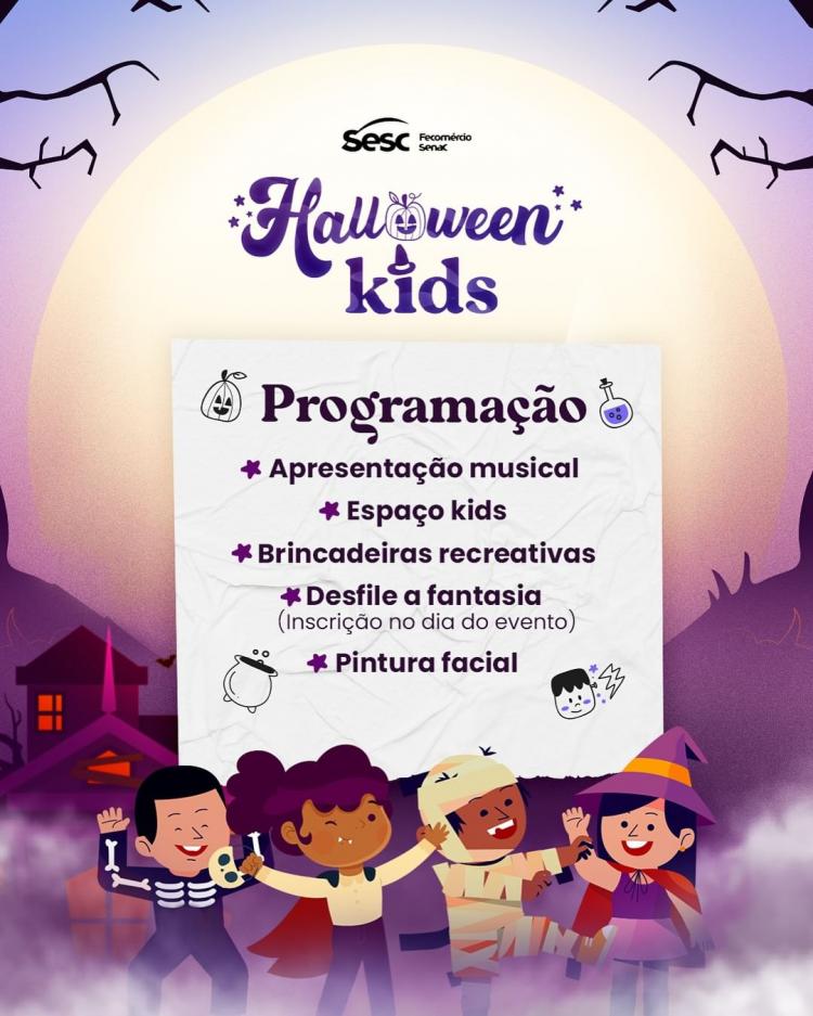 Halloween Kids no Sesc