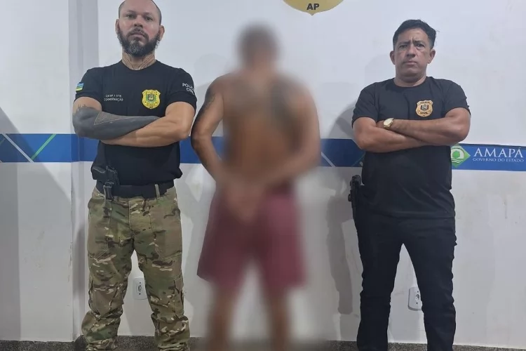 Em Santana, Polícia Civil prende homem em flagrante por estupro de vulnerável.