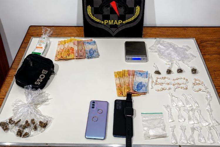 Batalhão de Força Tática prende dois indivíduos por tráfico de drogas no Novo Buritizal
