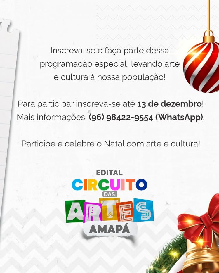 Circuito das Artes Amapá - Circuito Natalino