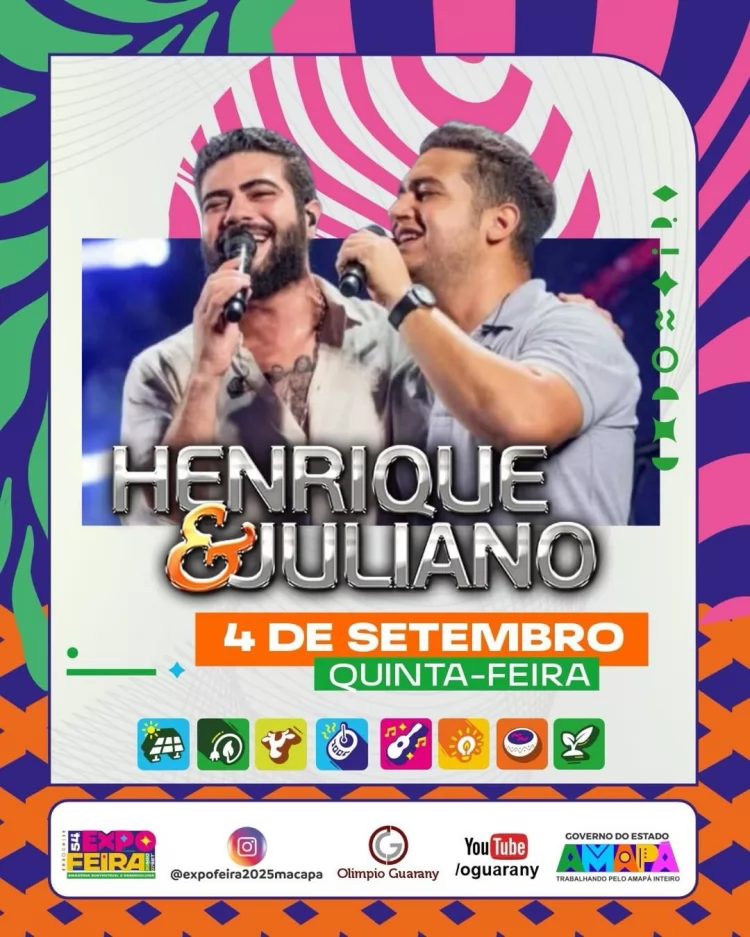 Henrique & Juliano na 54ª Expofeira do Amapá