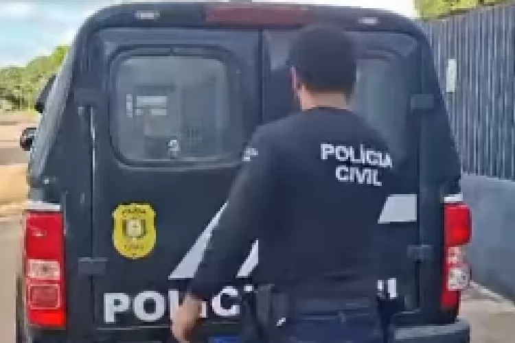 Em Ferreira Gomes, PC prende indivíduo acusado por homicídio, corrupção de menores e promover organização criminosa.