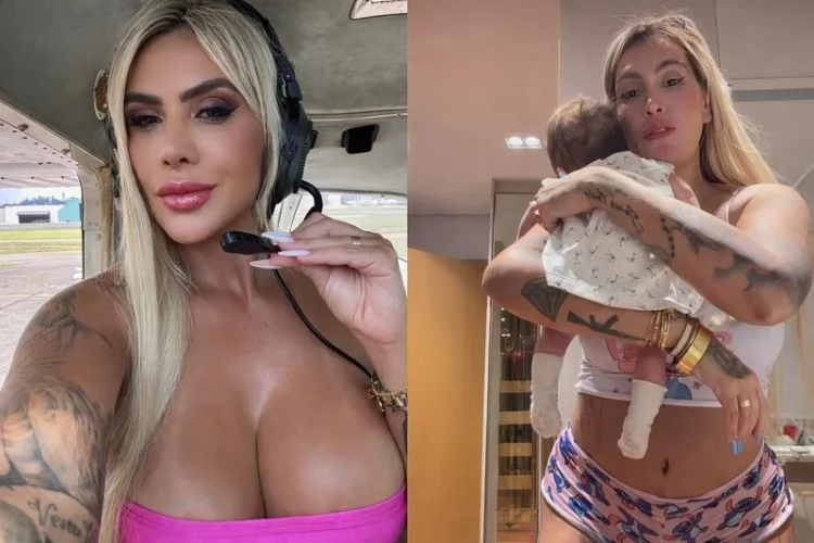 “Minha prótese deslocou durante a amamentação”, diz Juju Ferrari ao explicar impacto da gravidez no silicone