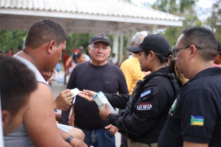 Detran Amapá monta operação integrada para fiscalizar motoristas durante a Festa de São Tiago