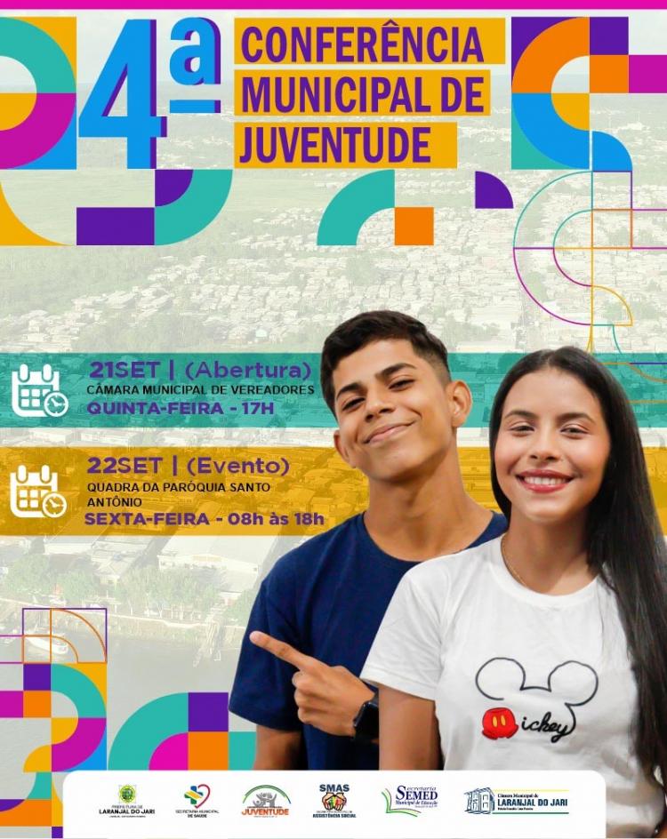 IV Conferência Municipal de Juventude em Laranjal do Jari