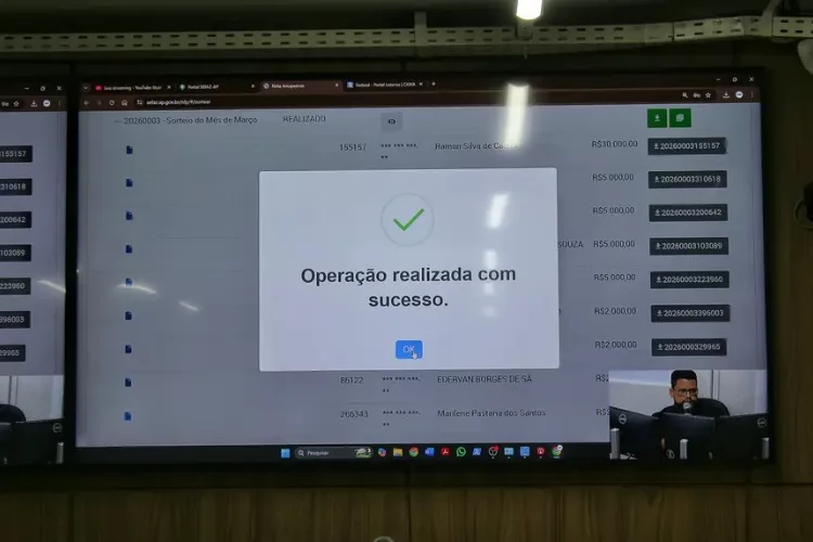 Nota Amapaense: Governo do Amapá realiza 2º sorteio de 2026 do programa de cidadania fiscal