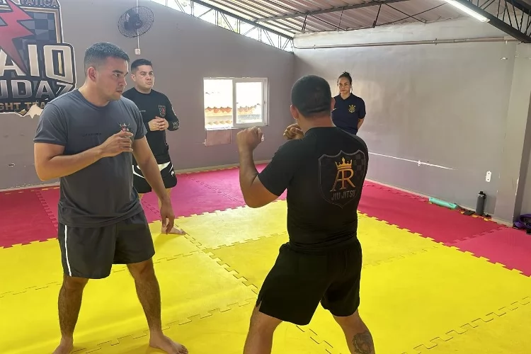 Segurança Institucional: Gabinete Militar do TJAP ministra curso de defesa pessoal