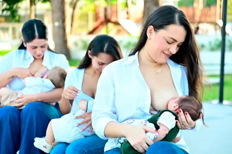 Governo do Amapá celebra amamentação e vínculo entre mães e filhos em ensaio fotográfico