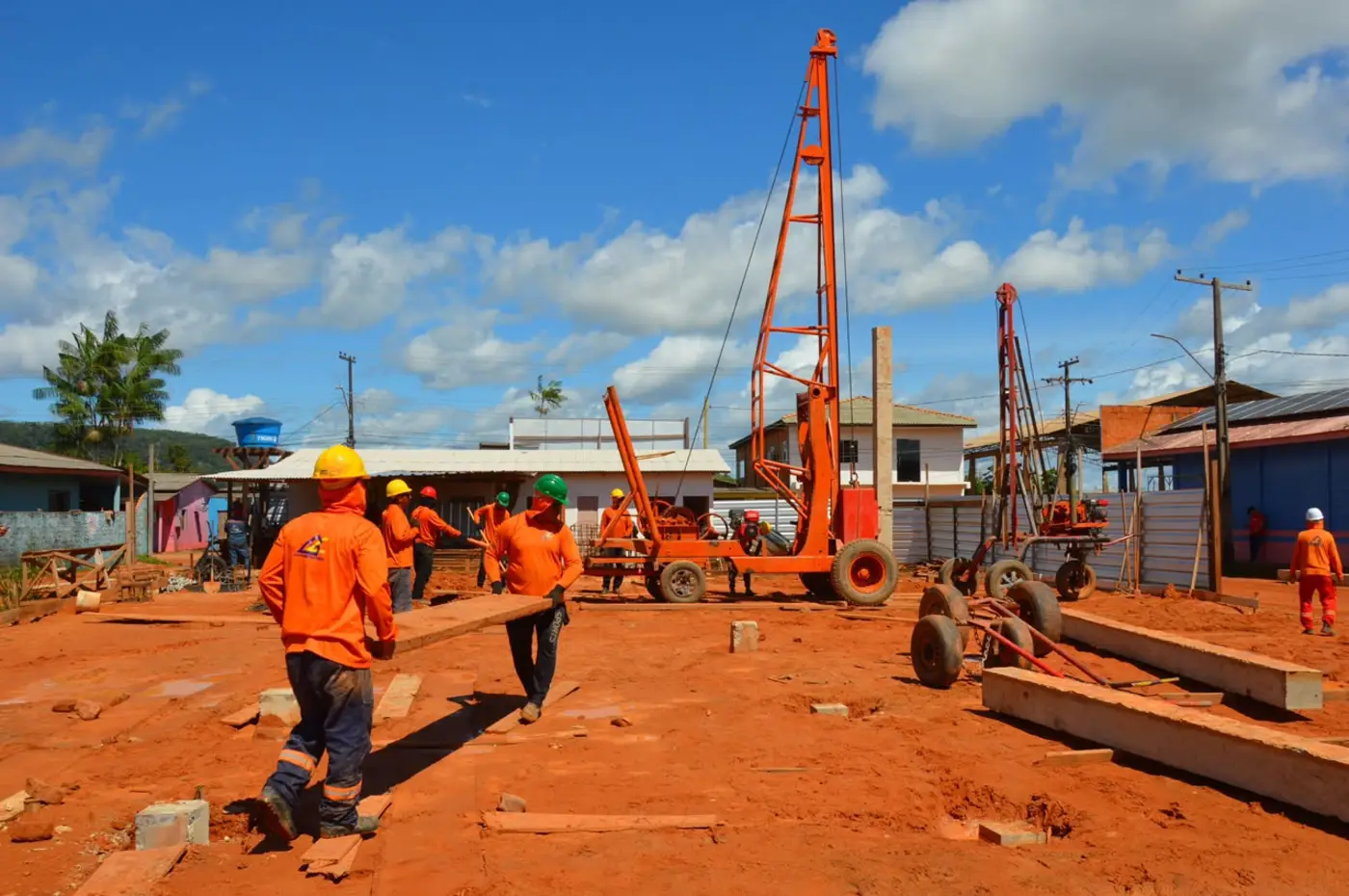 Governo do Amapá inicia construção da Escola Estadual Teotônio Brandão Vilela, em Vitória do Jari
