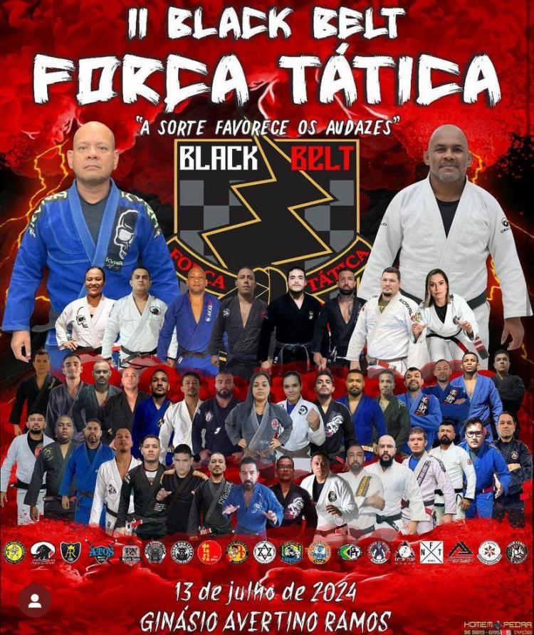 II Black Belt Força Tática: O maior evento de Jiu Jitsu do Amapá está chegando!