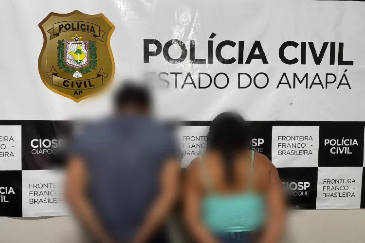 Em Oiapoque, Polícia Civil prende em flagrante casal que matou idoso a facadas